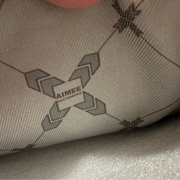 NWOT Aimee Kestenberg Leather Wristlet “Saturdays are for the girls” - Picture 4 of 6